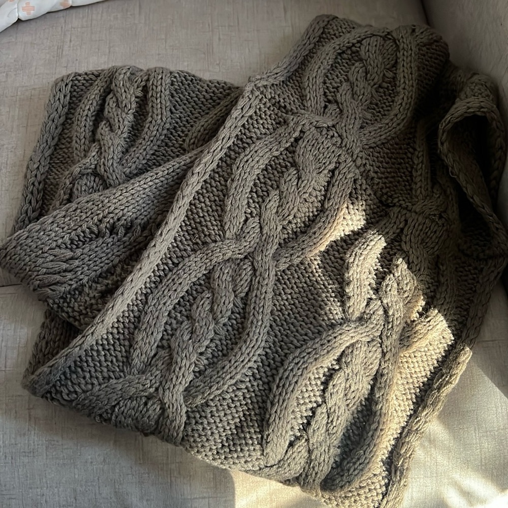 brown scarf
